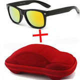 LongKeeper Cool Sunglasses for Kids Sun Glasses for Children Boys Girls Sunglass UV 400 Protection with Case Children Gift