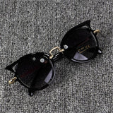 2018 Kids Sunglasses Girls Brand Cat Eye Children Glasses Boys UV400 Lens Baby Sun glasses Cute Eyewear Shades Goggles
