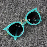 2018 Kids Sunglasses Girls Brand Cat Eye Children Glasses Boys UV400 Lens Baby Sun glasses Cute Eyewear Shades Goggles
