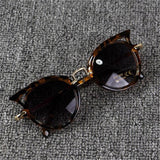 2018 Kids Sunglasses Girls Brand Cat Eye Children Glasses Boys UV400 Lens Baby Sun glasses Cute Eyewear Shades Goggles