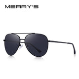 MERRYS DESIGN Men Classic Pilot Sunglasses Aviation Frame HD Polarized Sun glasses For Men Driving UV400 Protection S8138