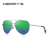 MERRYS DESIGN Men Classic Pilot Sunglasses Aviation Frame HD Polarized Sun glasses For Men Driving UV400 Protection S8138