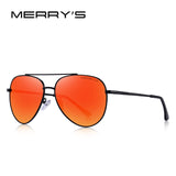 MERRYS DESIGN Men Classic Pilot Sunglasses Aviation Frame HD Polarized Sun glasses For Men Driving UV400 Protection S8138