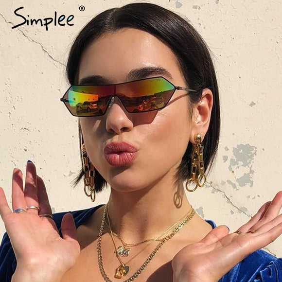 Simplee Vintage luxury brand sunglasses women Fashion summer beach accessories sun glasses Trending ladies sunglasses UV400 2019