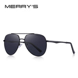 MERRYS DESIGN Men Classic Pilot Sunglasses Aviation Frame HD Polarized Fashion Sun glasses For Driving UV400 Protection S8316N