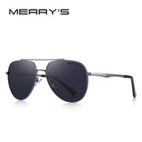 MERRYS DESIGN Men Classic Pilot Sunglasses Aviation Frame HD Polarized Fashion Sun glasses For Driving UV400 Protection S8316N