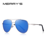 MERRYS DESIGN Men Classic Pilot Sunglasses Aviation Frame HD Polarized Fashion Sun glasses For Driving UV400 Protection S8316N