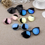 2018 fashion brand kids sunglasses black retro children's sunglasses UV protection baby sun glasses girls boys glasses