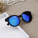 2018 fashion brand kids sunglasses black retro children's sunglasses UV protection baby sun glasses girls boys glasses