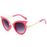 2018 Kids Sunglasses Girls Brand Cat Eye Children Glasses Boys UV400 Lens Baby Sun glasses Cute Eyewear Shades Goggles